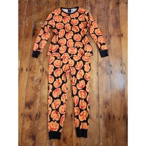 Halloween Pumpkin Pajama Set